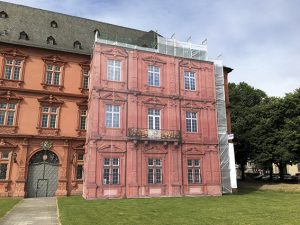 Gerüst Werbebanner